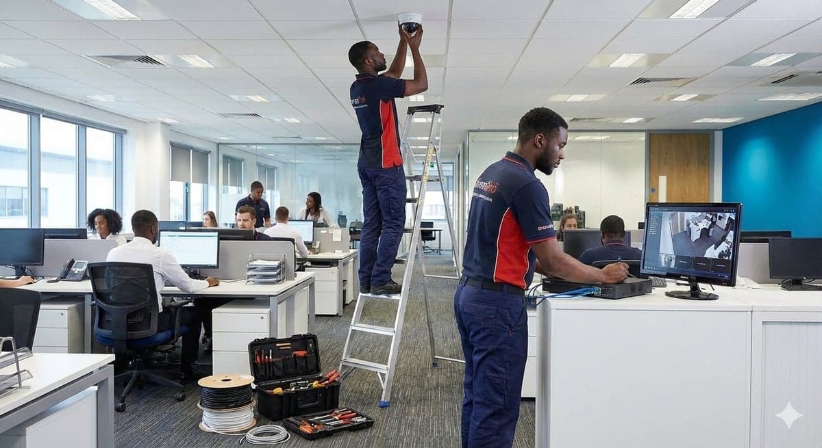 Montagem de Câmeras de Segurança